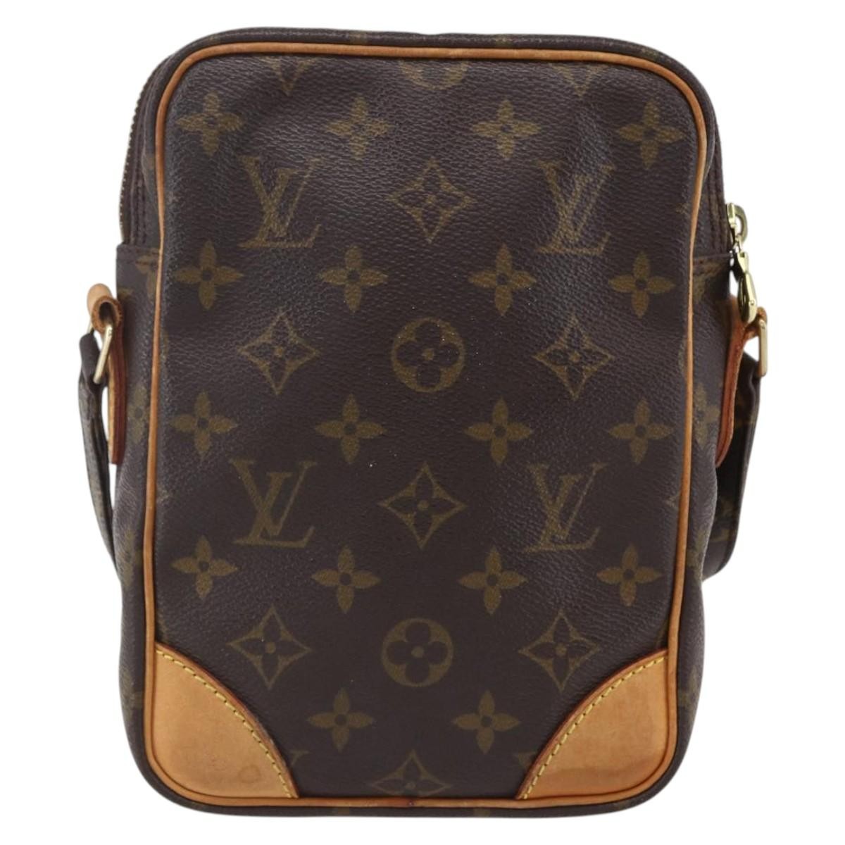 Louis Vuitton Amazone Bag Monogram Canvas Brown Canvas Shoulder Bag