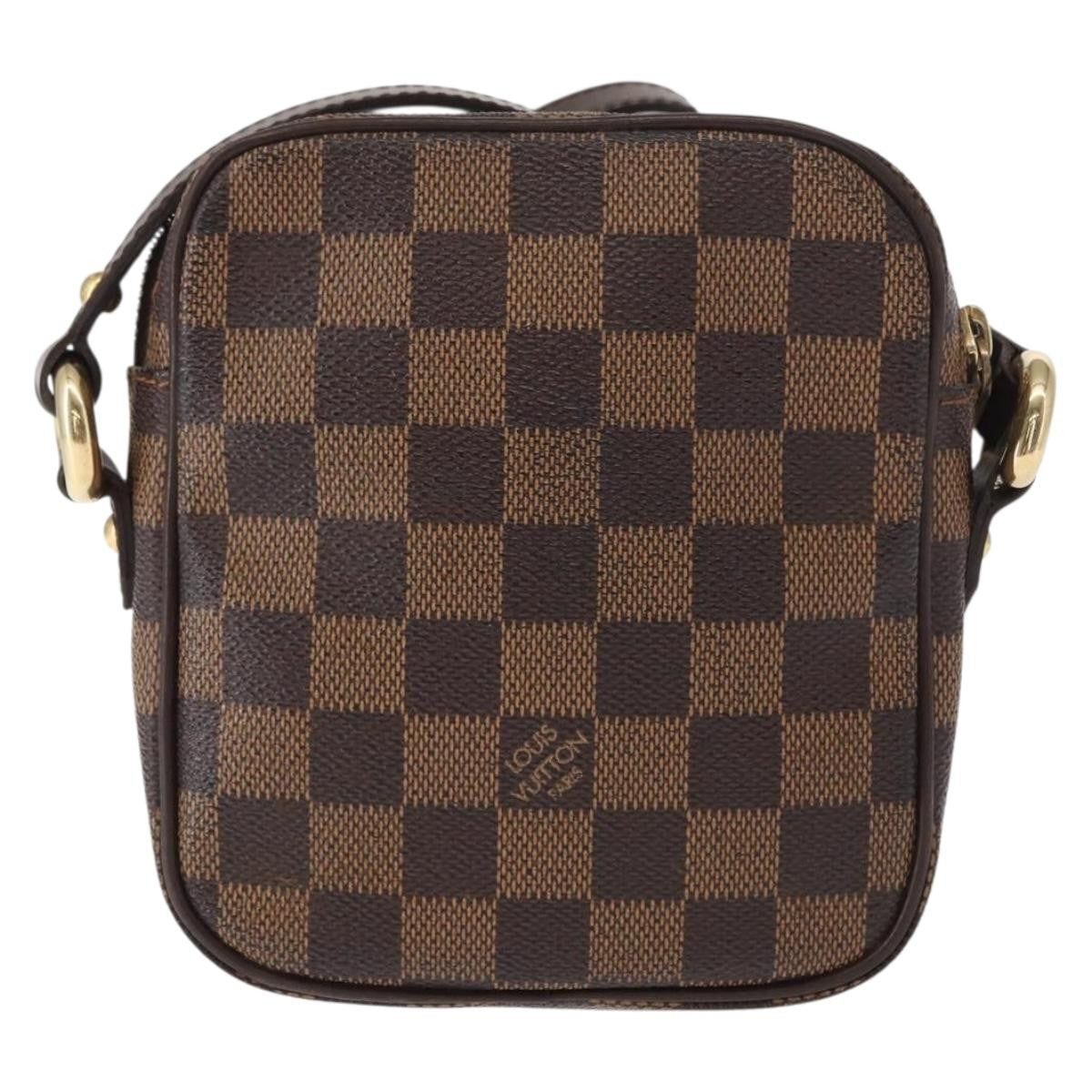 Louis Vuitton Rift Handbag Damier Brown Canvas Shoulder Bag