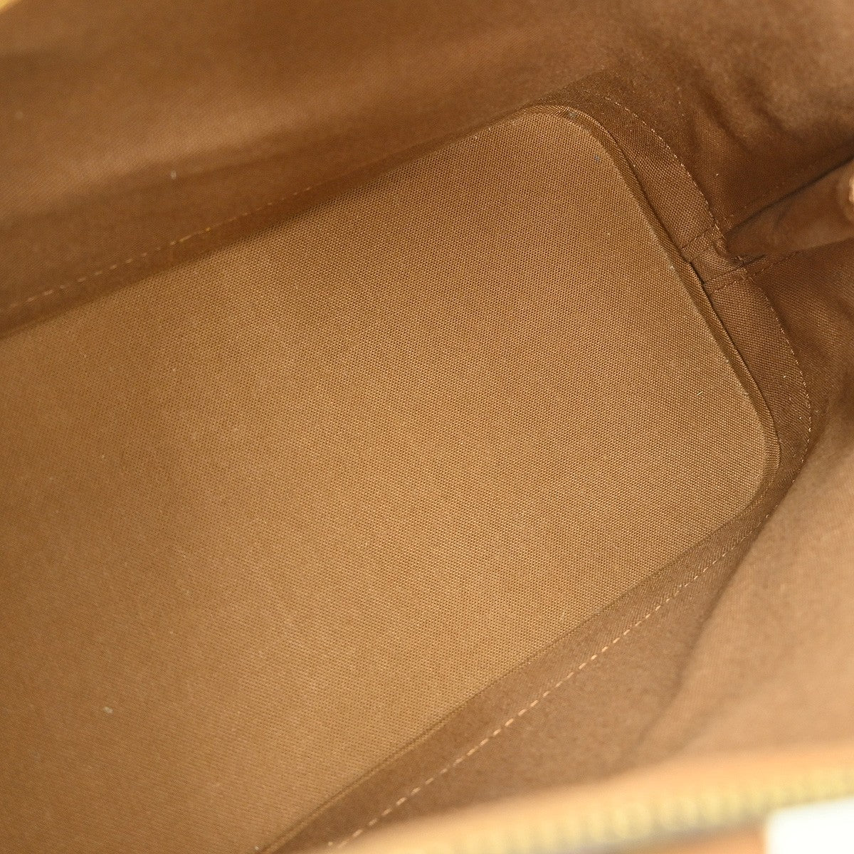 Louis Vuitton Alma Handbag Monogram Canvas Brown Canvas Handbag
