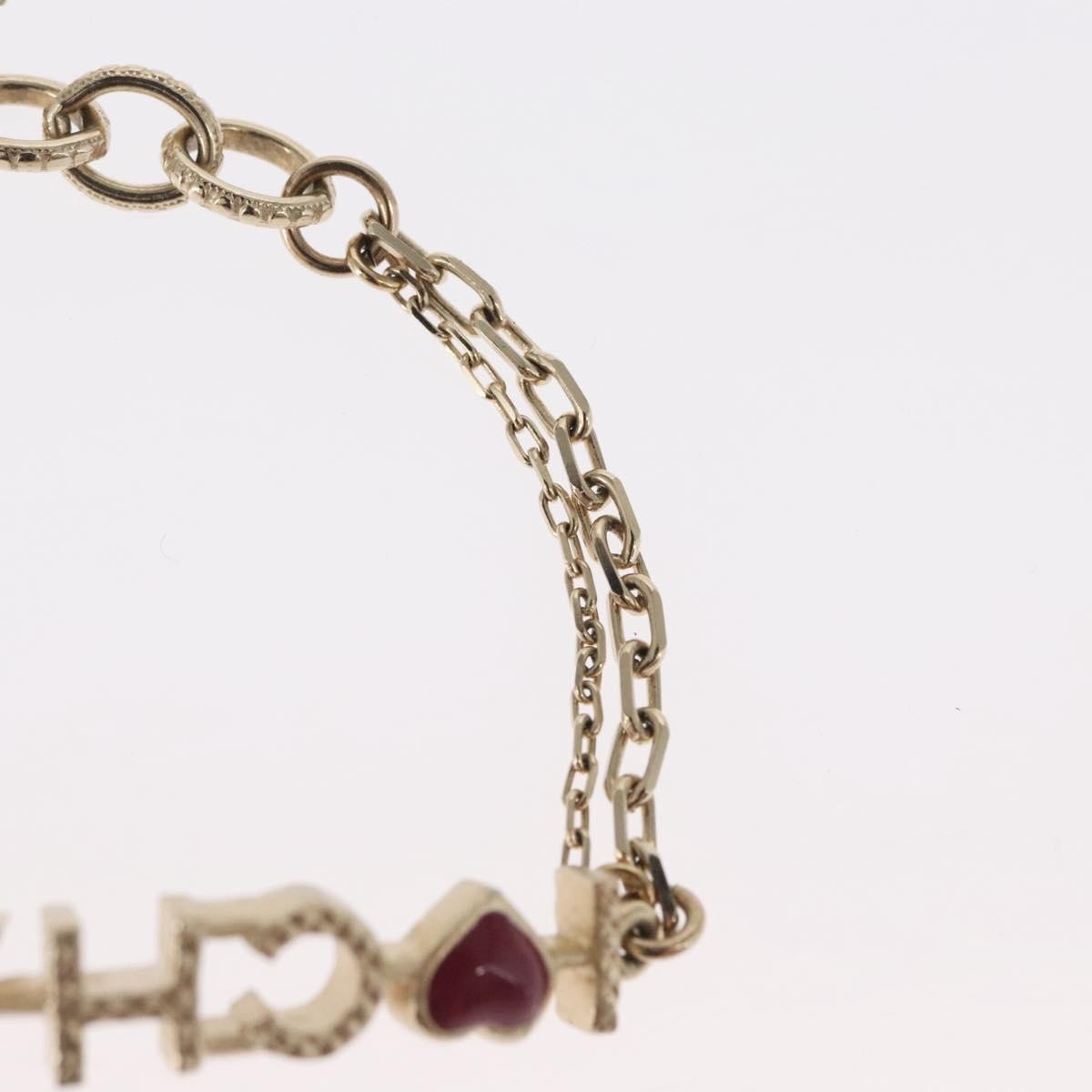 Chanel I Love Chanel Bracelet Metal With Resin Gold Metal Bracelet Jewelry