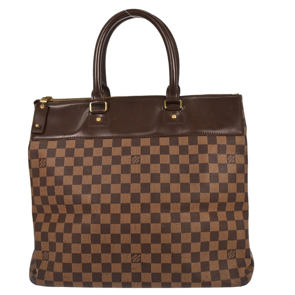 Louis Vuitton Greenwich Travel Bag Damier Brown Canvas Tote Bag