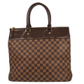 Louis Vuitton Greenwich Travel Bag Damier Brown Canvas Tote Bag