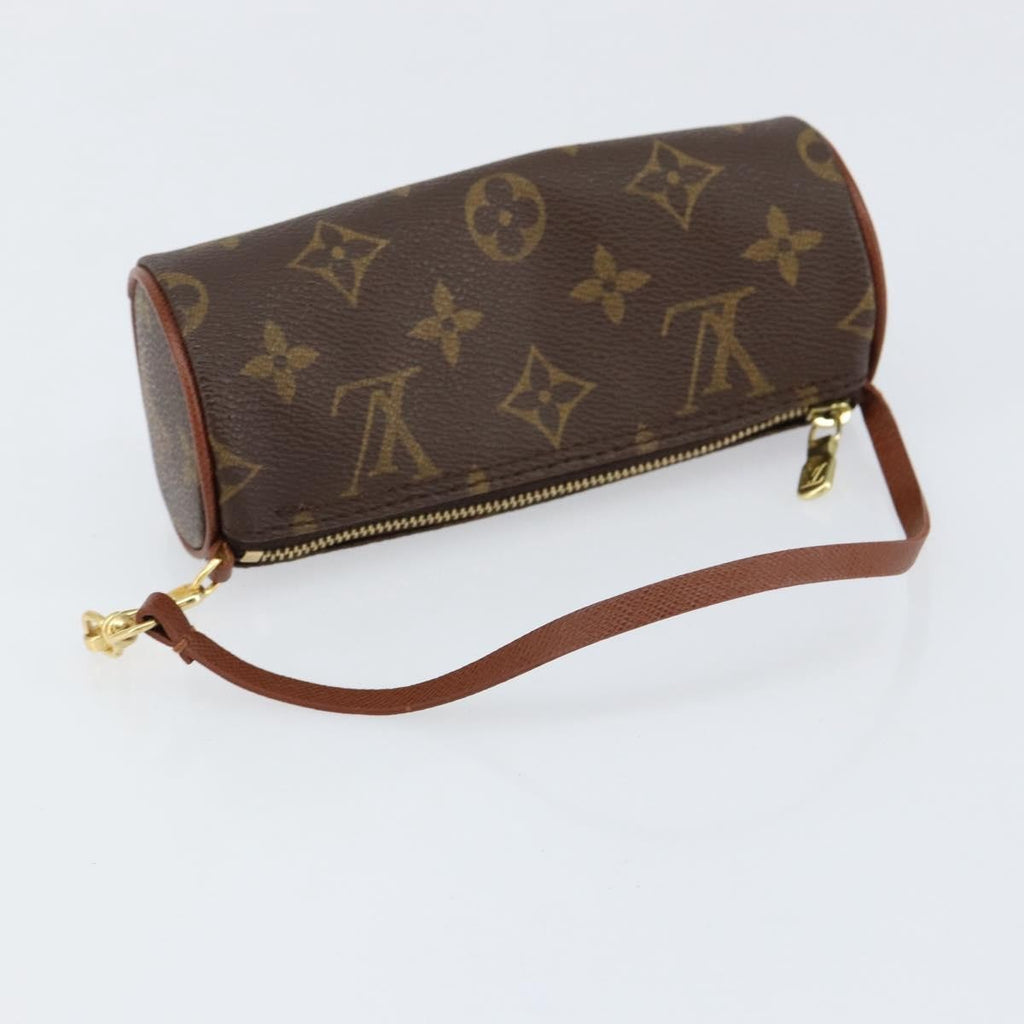 Louis Vuitton Papillon Pochette Monogram Canvas Brown Canvas Clutche & Pouche Bag