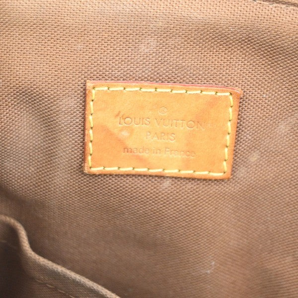 Louis Vuitton Tivoli Handbag Monogram Canvas Brown Canvas Shoulder Bag