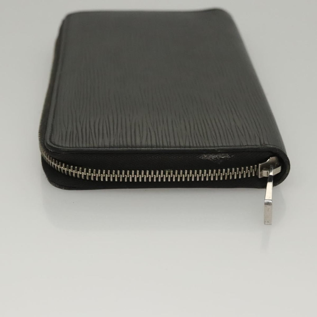 Louis Vuitton Zippy Organizer Epi Leather Black Leather Wallets Accessory