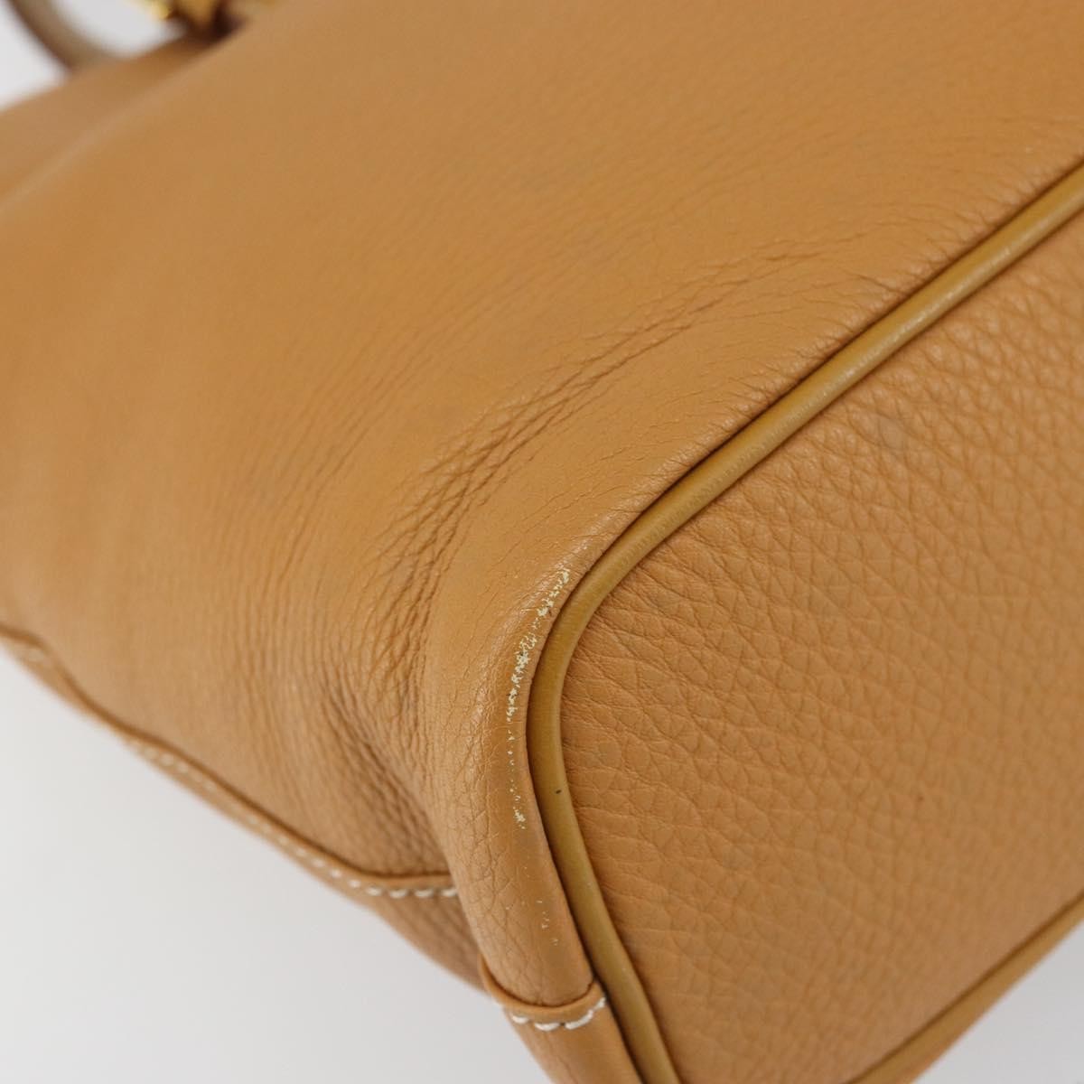 Burberry Vintage Tote Bag Leather Beige Leather Tote Bag