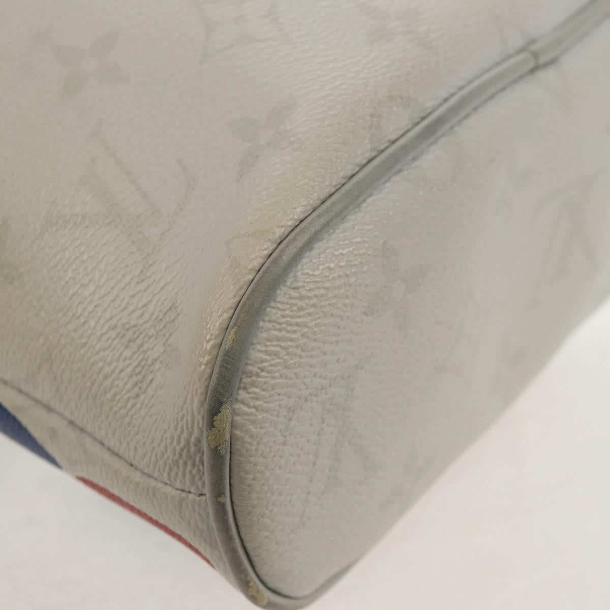 Louis Vuitton Chalk Sling Bag Limited Edition Logo Story Monogram Canvas White Canvas Shoulder Bag