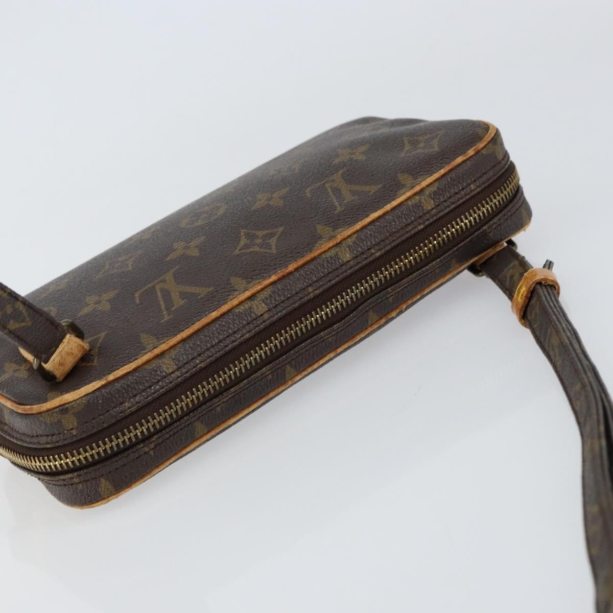 Louis Vuitton Pochette Marly Bandouliere Bag Monogram Canvas Brown Canvas Clutche & Pouche Bag