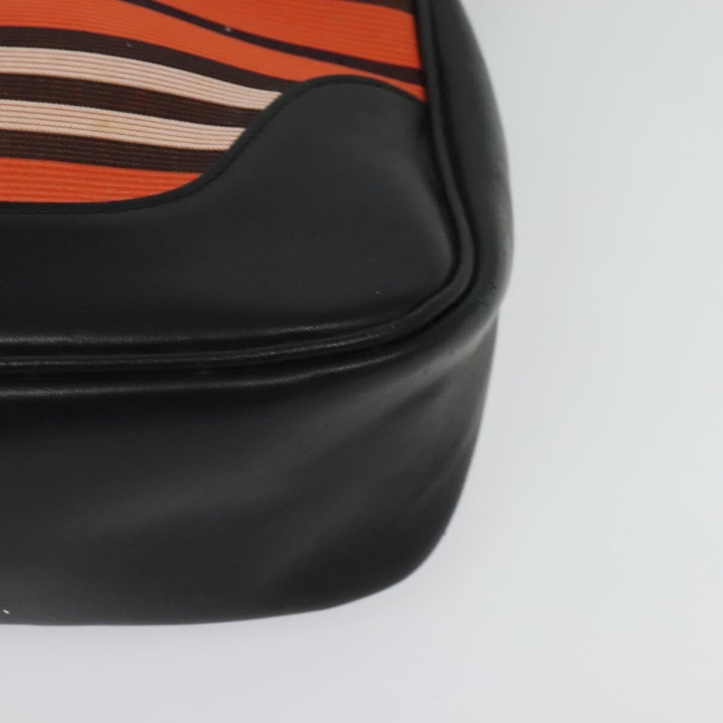 Burberry Blue Label Shoulder Bag Canvas Orange Canvas Shoulder Bag