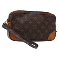 Louis Vuitton Marly Dragonne Clutch Monogram Canvas Brown Canvas Clutche & Pouche Bag