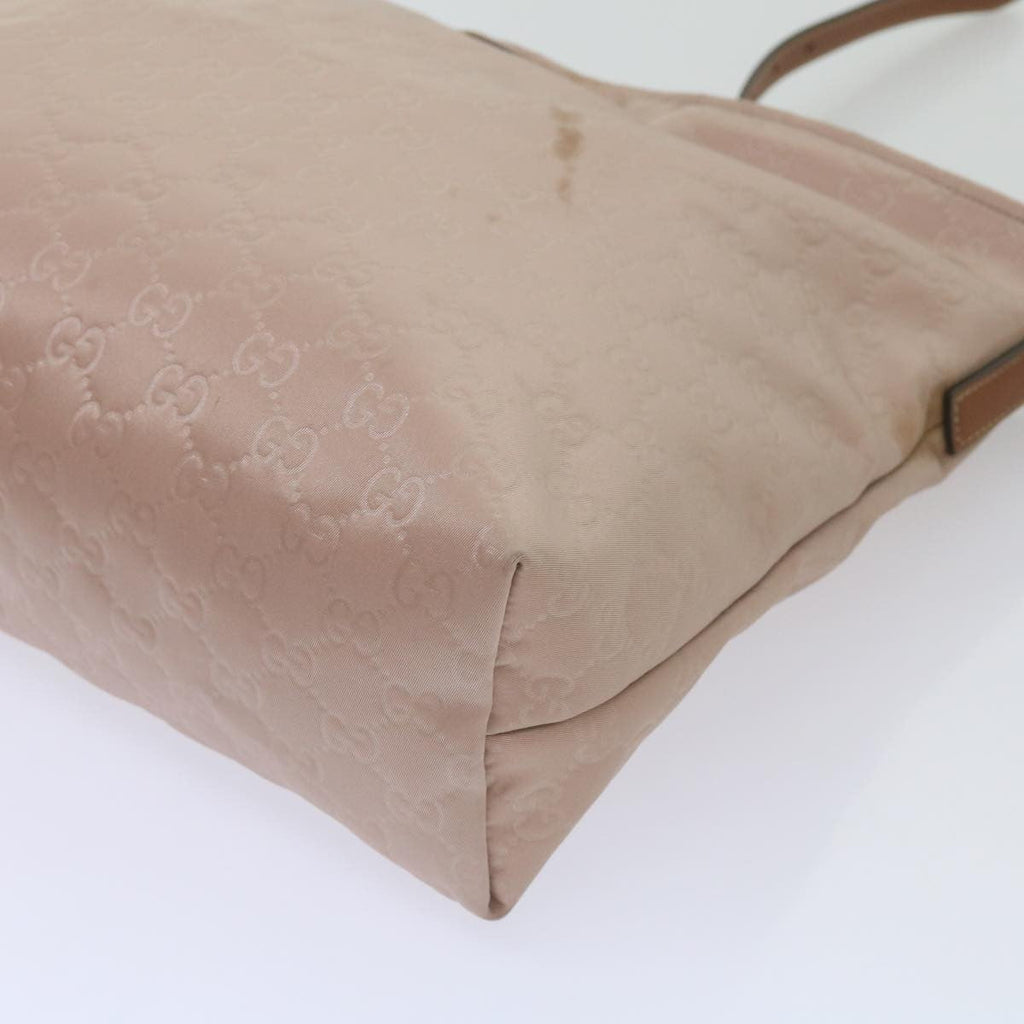 Gucci Gg Canvas Bag Canvas Pink Canvas Shoulder Bag Bag (Pre-Owned)