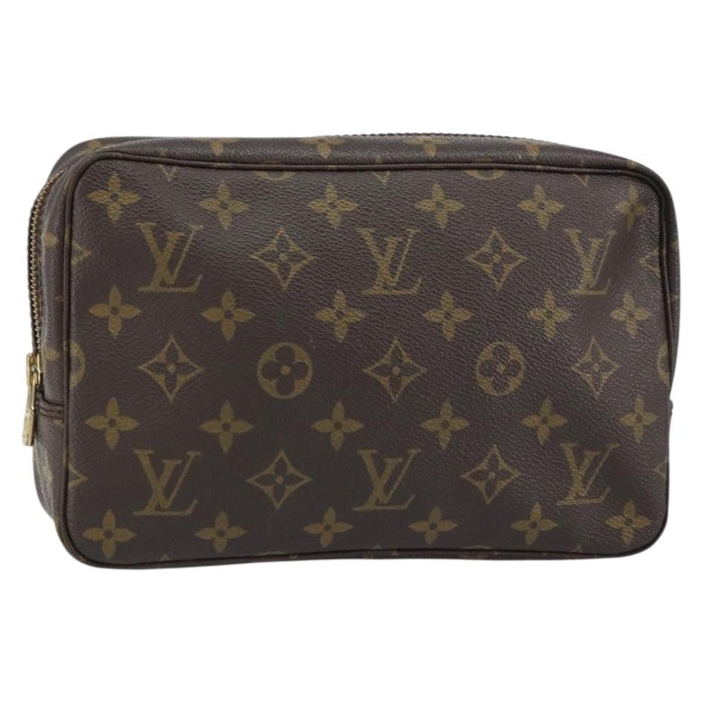Louis Vuitton Trousse Toilette Monogram Canvas Brown Canvas Clutche & Pouche Bag
