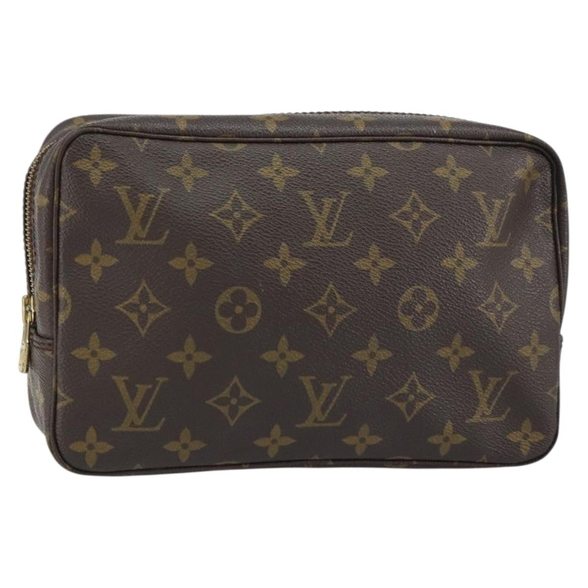 Louis Vuitton Trousse Toilette Monogram Canvas Brown Canvas Clutche & Pouche Bag