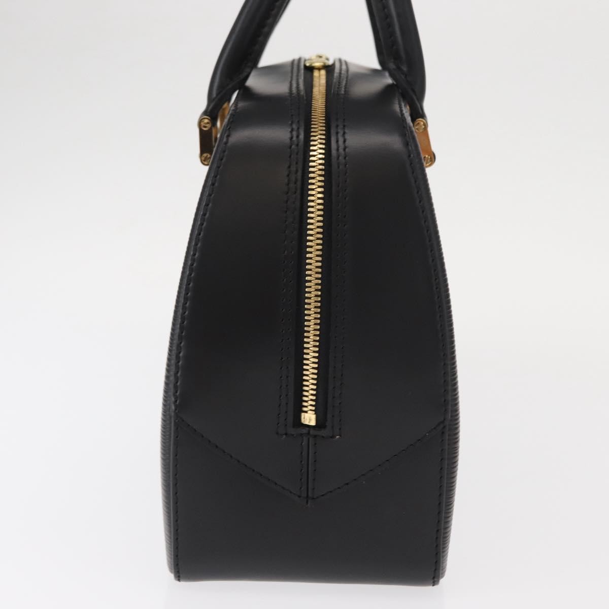 Louis Vuitton Sablons Handbag Epi Leather Black Leather Handbag