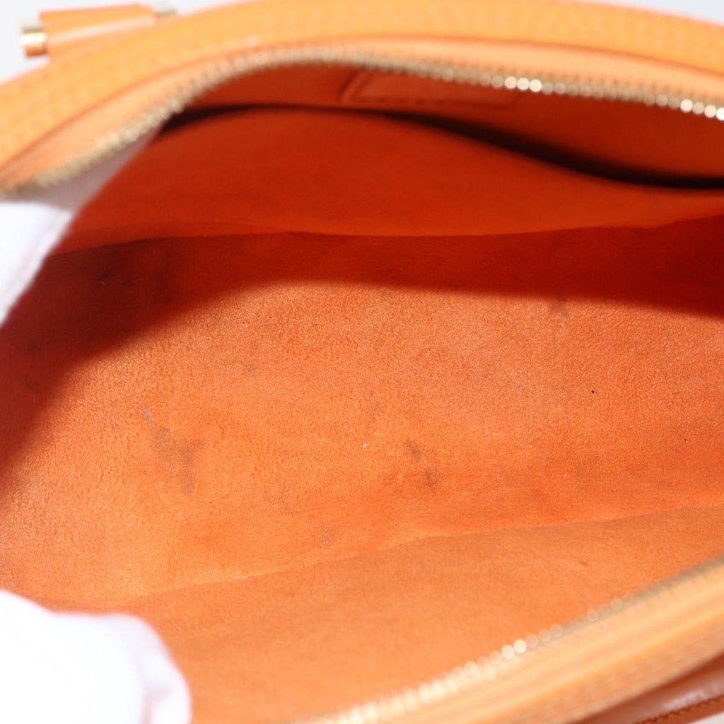 Louis Vuitton Jasmin Bag Epi Leather Orange Leather Handbag