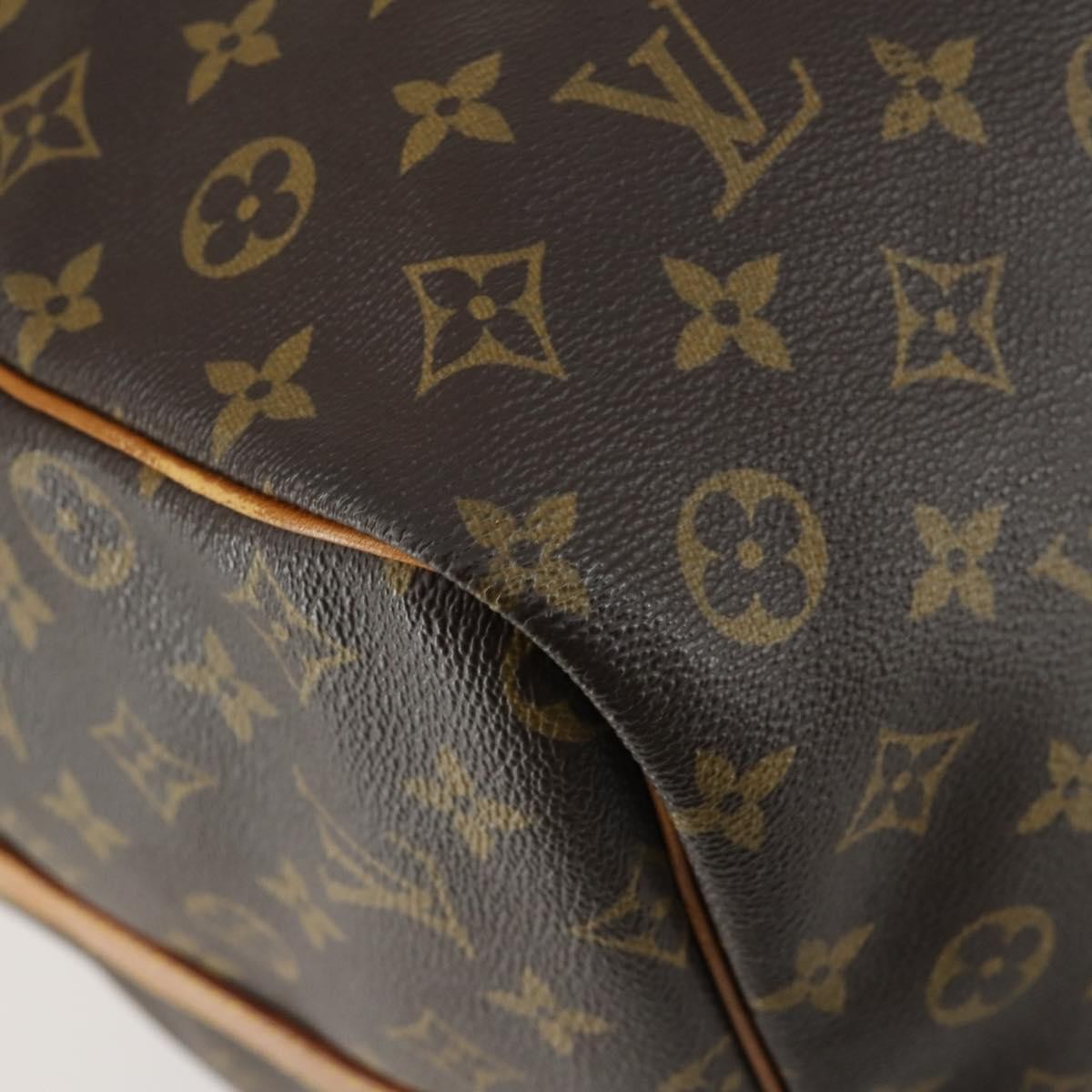 Louis Vuitton Keepall Bandouliere Bag Monogram Canvas Brown Canvas Travel Bag