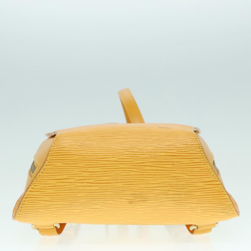 Louis Vuitton Mabillon Backpack Epi Leather Yellow Leather Backpack Bag