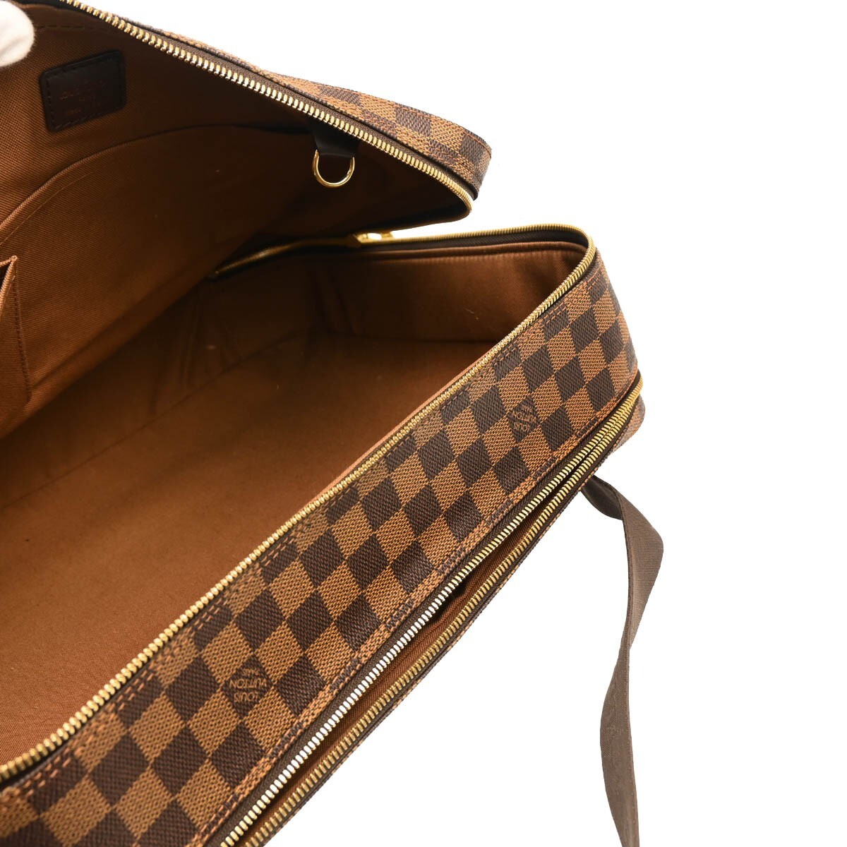 Louis Vuitton Dorsoduro Messenger Bag Damier Brown Canvas Shoulder Bag