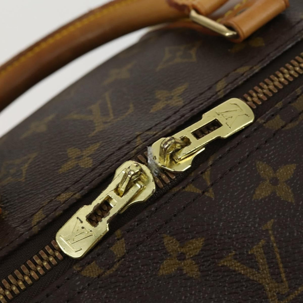 Louis Vuitton Keepall Bag Monogram Canvas Brown Canvas Travel Bag