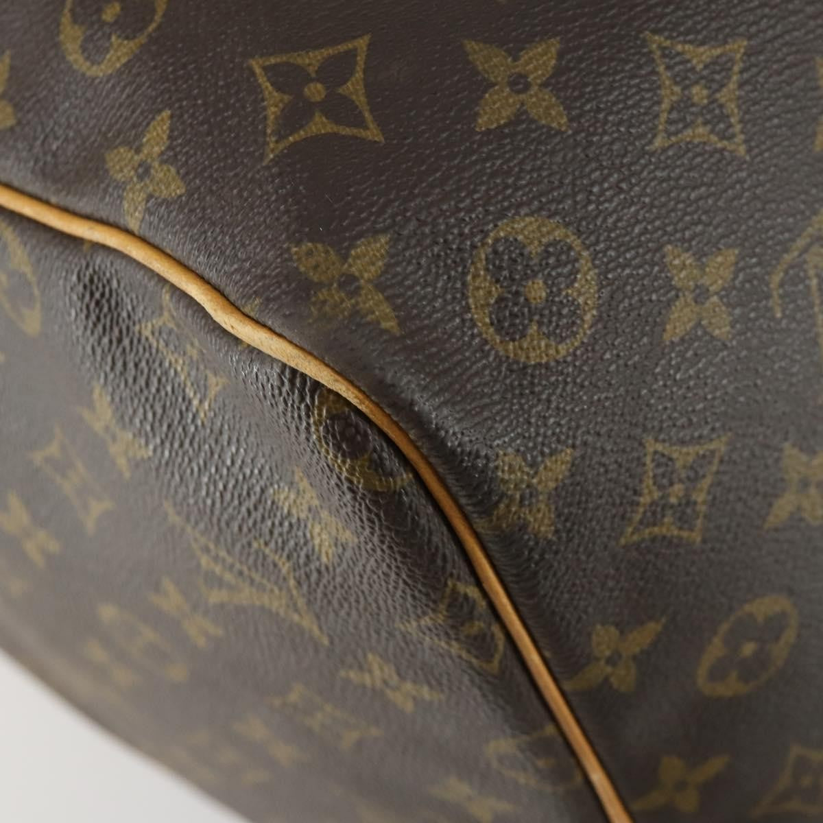 Louis Vuitton Keepall Bag Monogram Canvas Brown Canvas Travel Bag