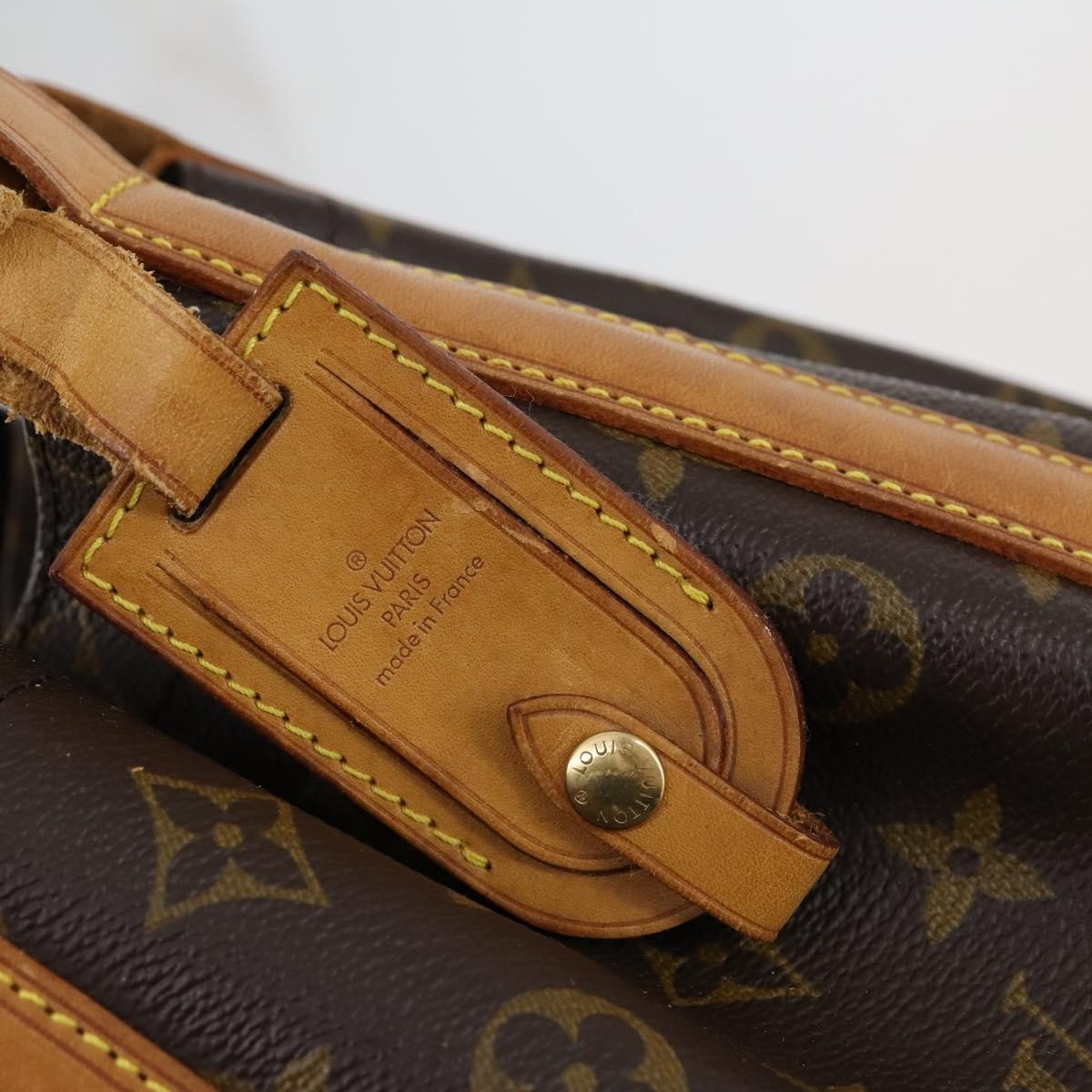 Louis Vuitton Romeo Gigli Handbag Monogram Canvas Brown Canvas Shoulder Bag