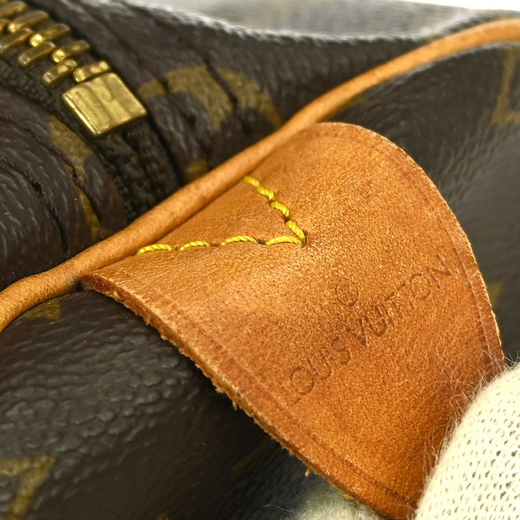 Louis Vuitton Keepall Bag Monogram Canvas Brown Canvas Travel Bag