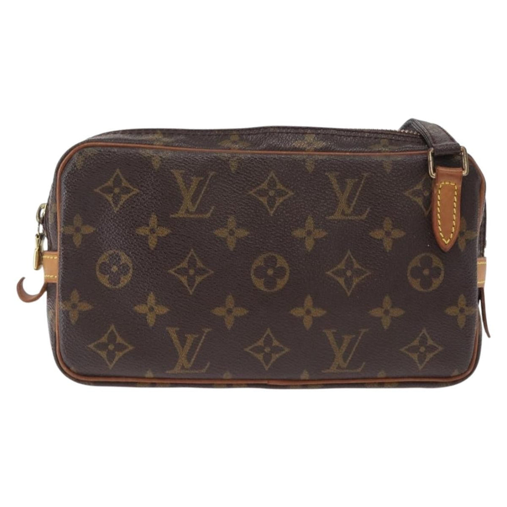 Louis Vuitton Pochette Marly Bandouliere Bag Monogram Canvas Brown Canvas Shoulder Bag