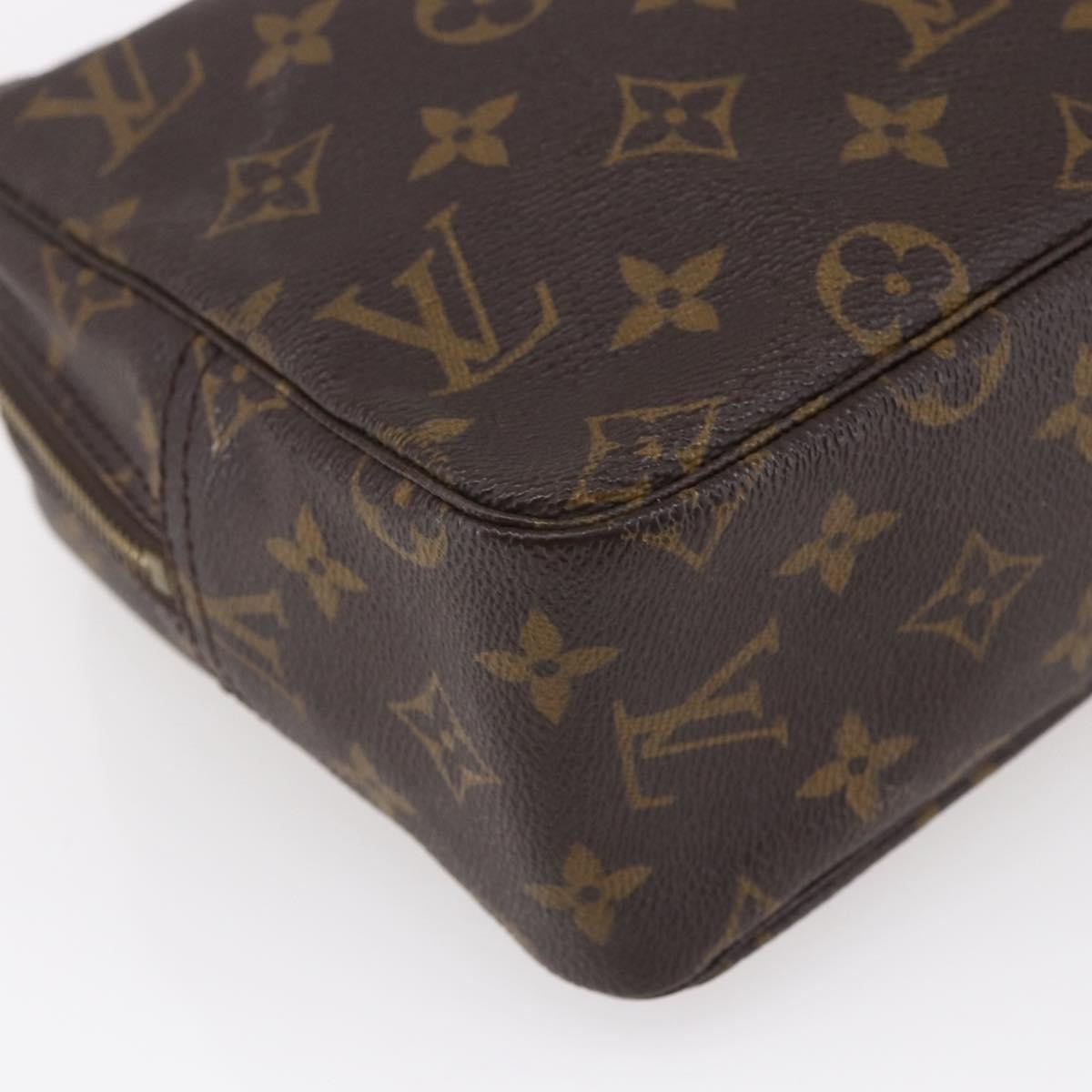 Louis Vuitton Trousse Toilette Monogram Canvas Brown Canvas Clutche & Pouche Bag