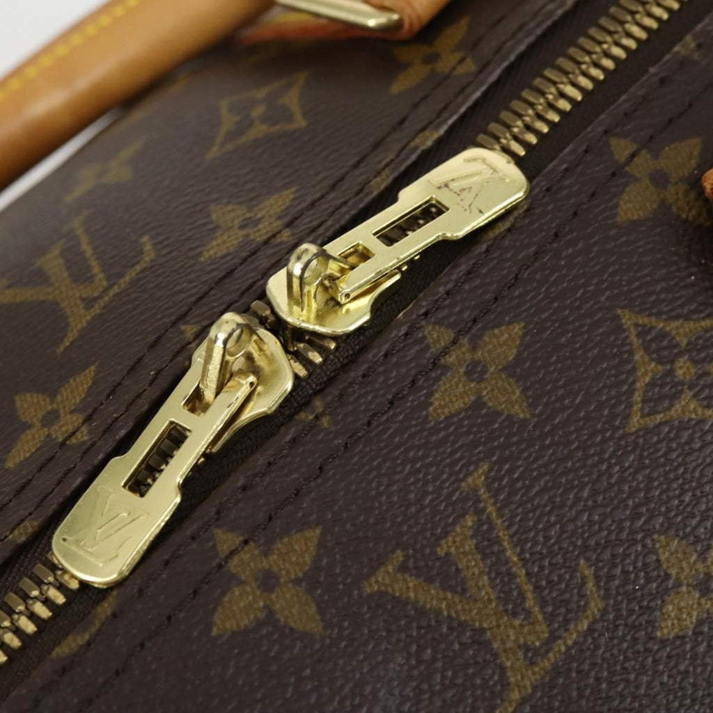 Louis Vuitton Keepall Bag Monogram Canvas Brown Canvas Travel Bag