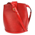 Louis Vuitton Cluny Shoulder Bag Epi Leather Red Leather Shoulder Bag