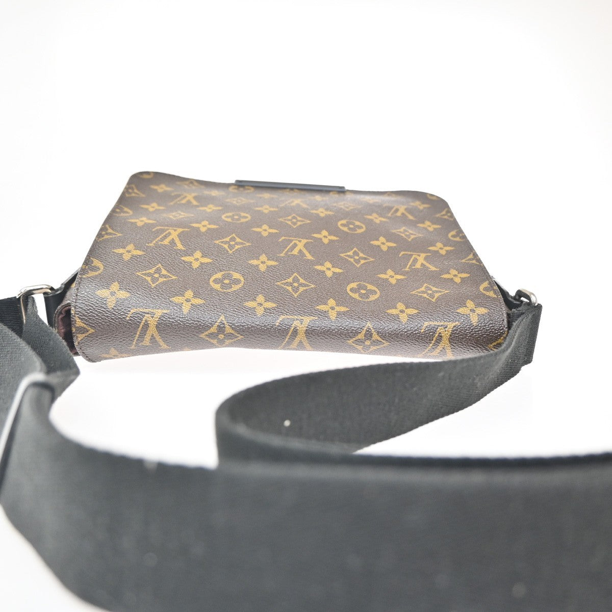 Louis Vuitton District Messenger Bag Macassar Monogram Canvas Brown Canvas Shoulder Bag