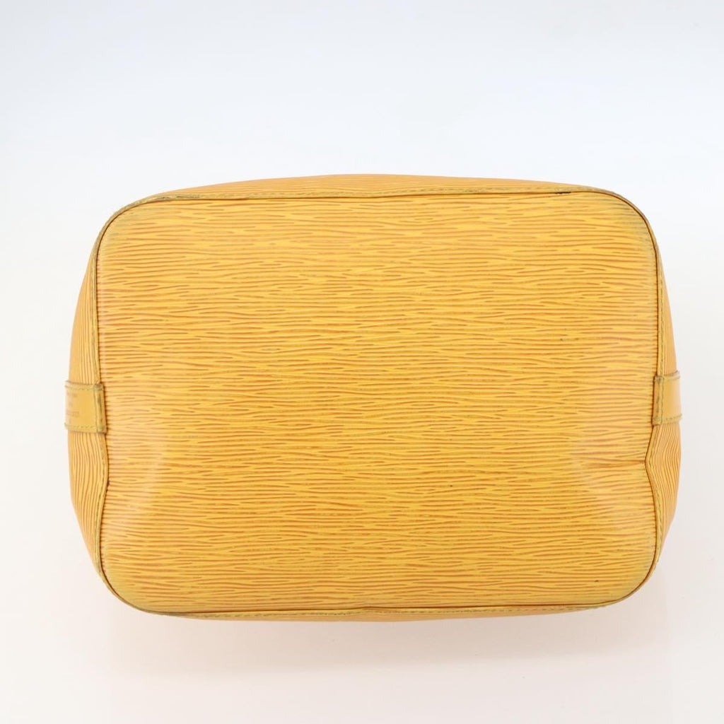 Louis Vuitton Petit Noe Handbag Epi Leather Yellow Leather Shoulder Bag