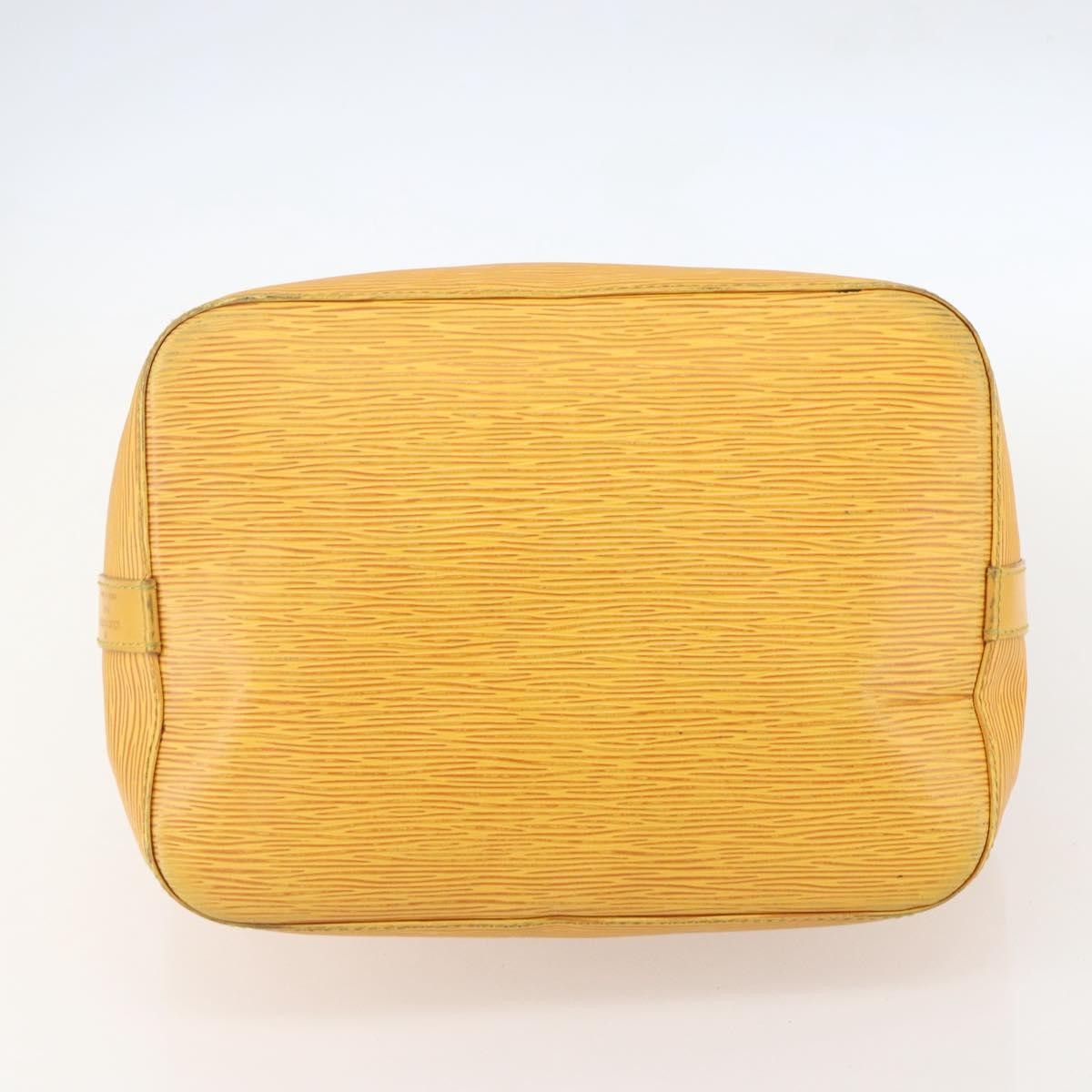 Louis Vuitton Petit Noe Handbag Epi Leather Yellow Leather Shoulder Bag