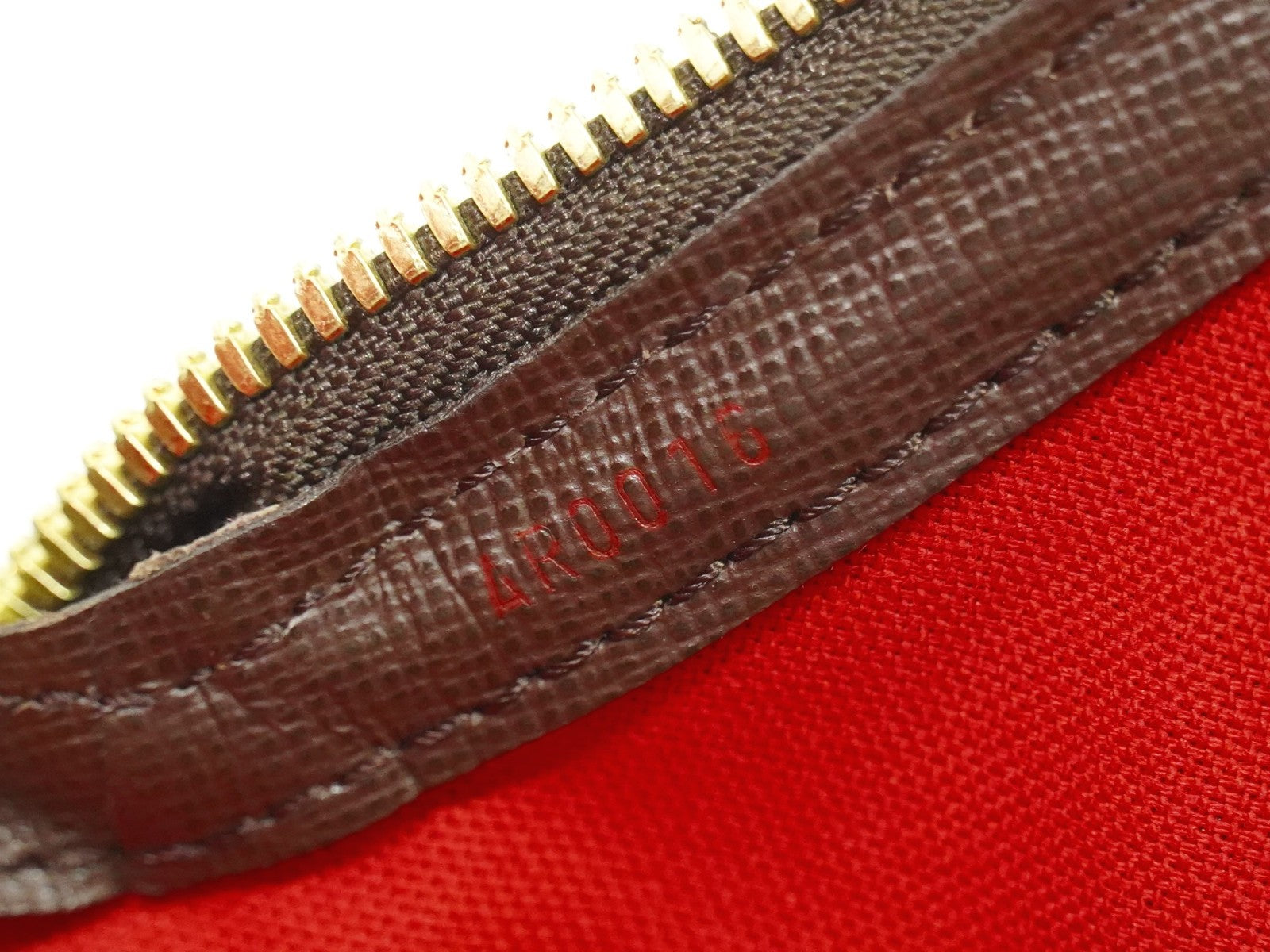 Louis Vuitton Belem Handbag Damier Brown Canvas Shoulder Bag