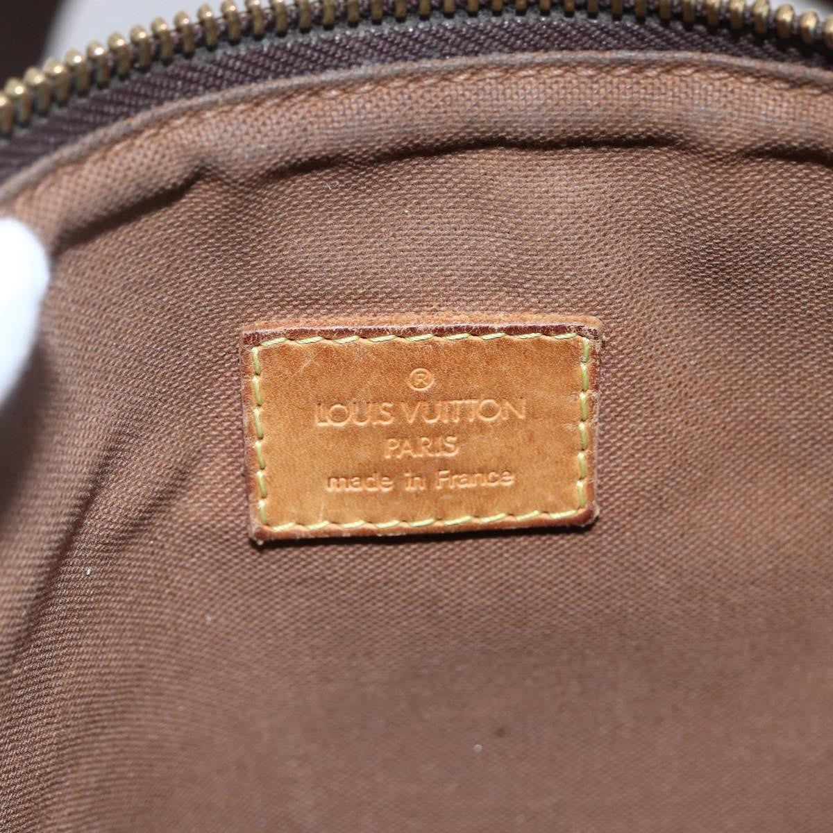 Louis Vuitton Bosphore Pochette Monogram Canvas Brown Canvas Shoulder Bag