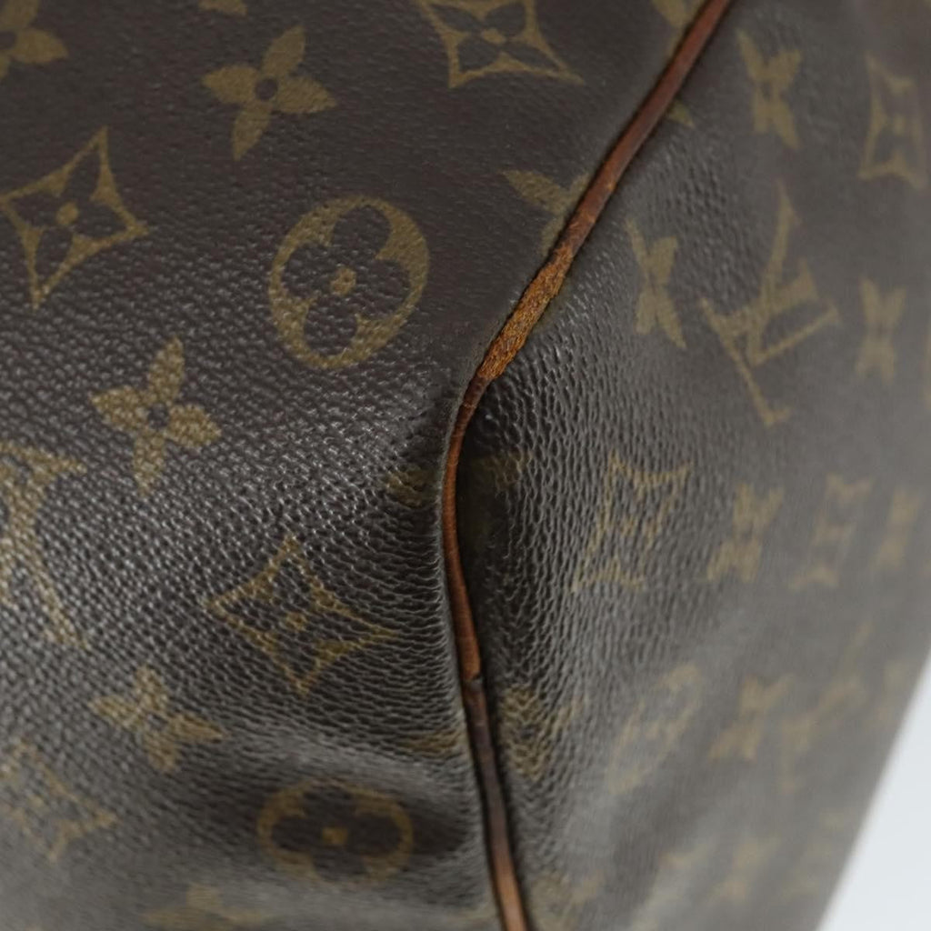 Louis Vuitton Keepall Bag Monogram Canvas Brown Canvas Travel Bag