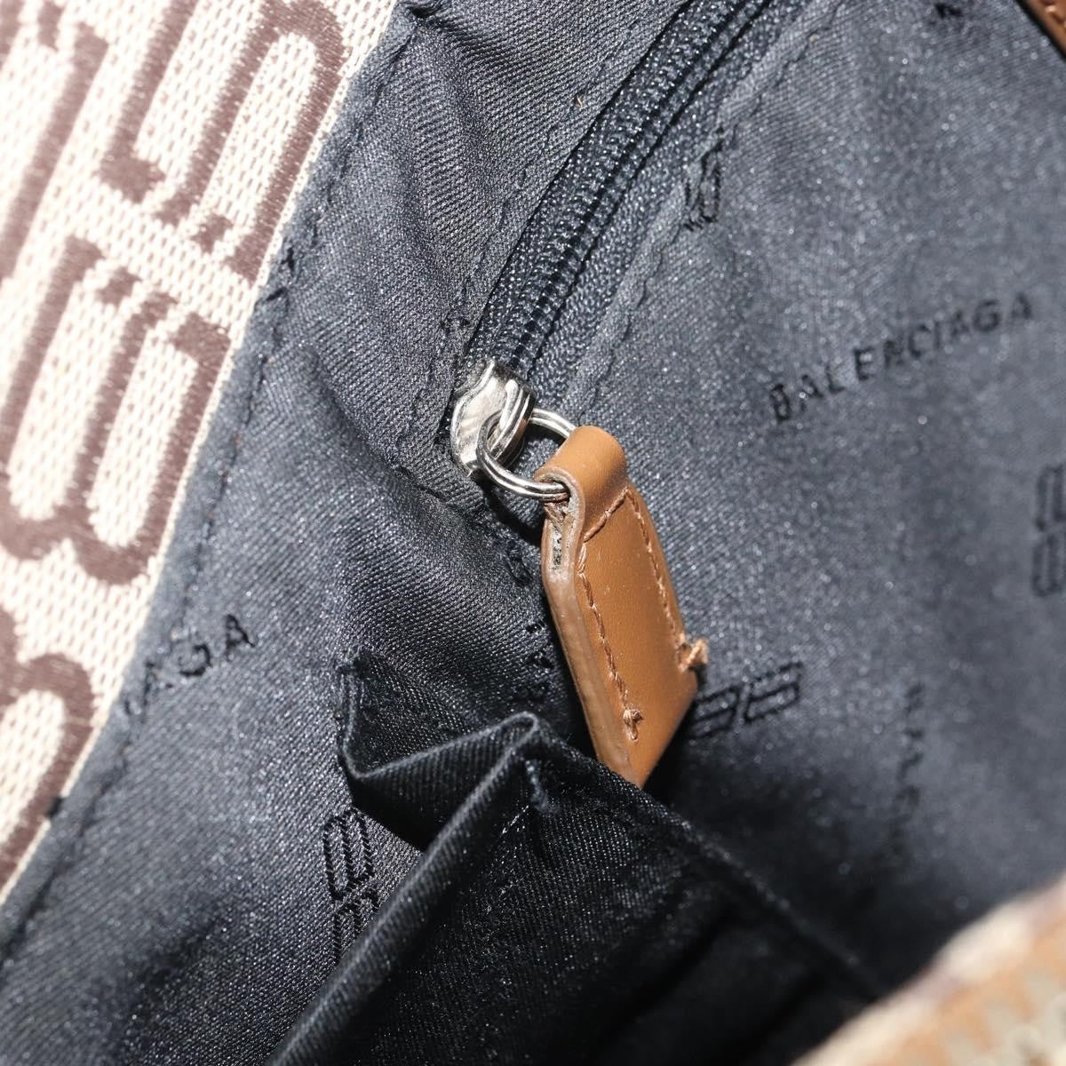 Balenciaga Vintage Handbag Canvas Beige Canvas Hand