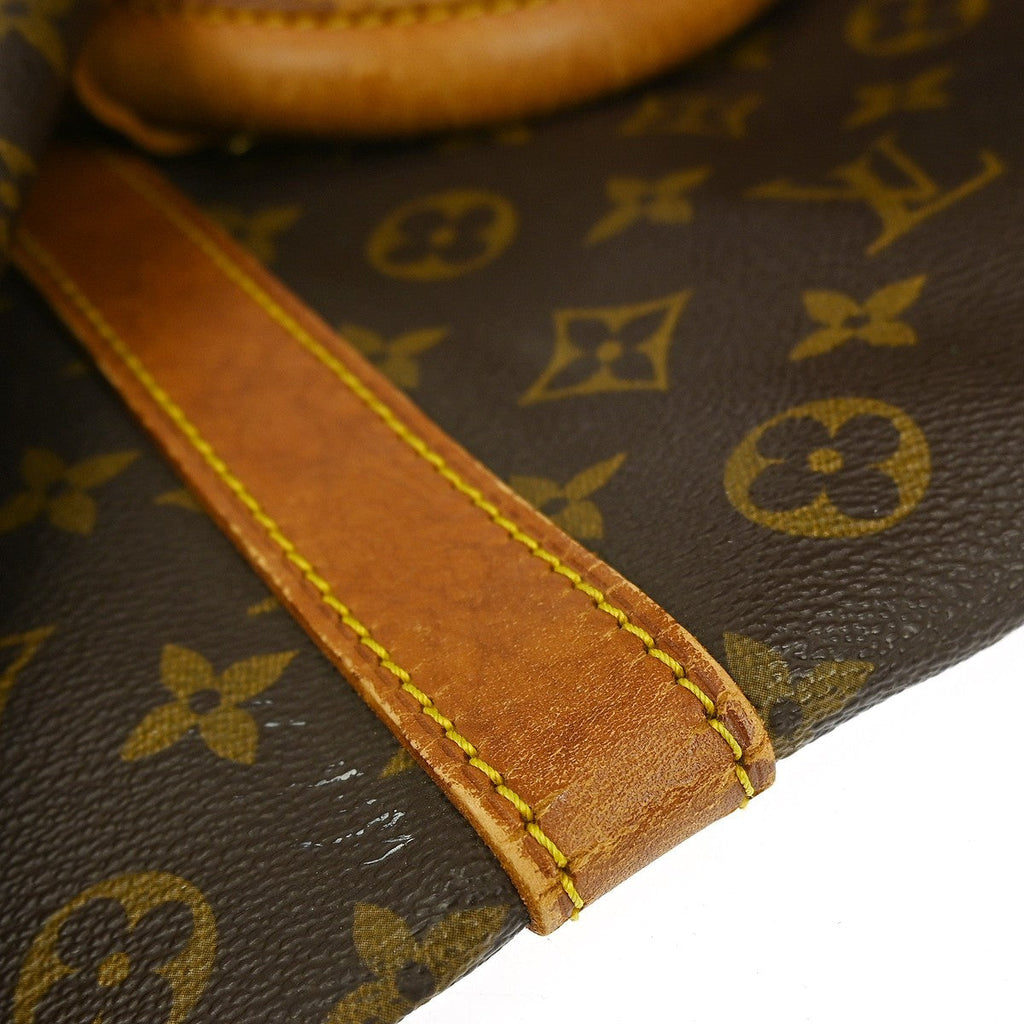 Louis Vuitton Keepall Bandouliere Bag Monogram Canvas Brown Canvas Travel Bag