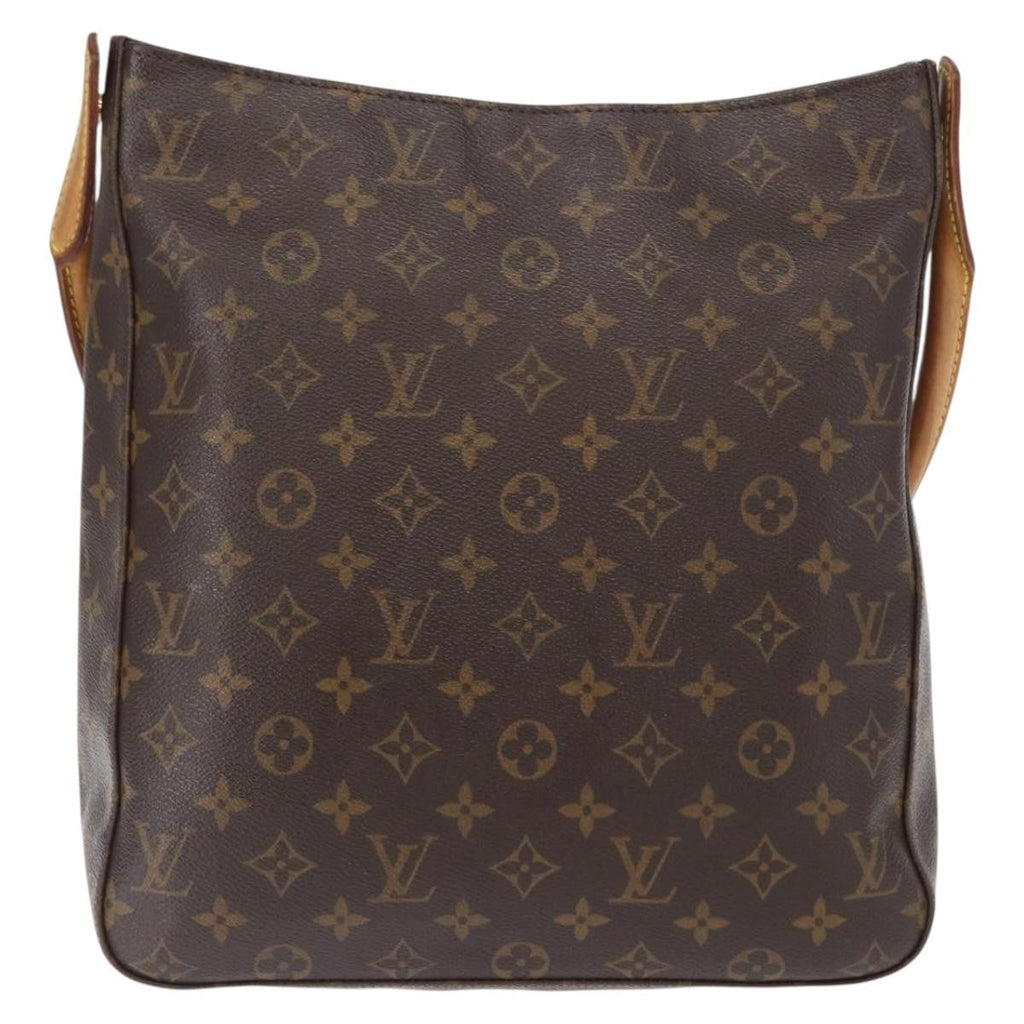 Louis Vuitton Monogram Looping Handbag Monogram Canvas Brown Canvas Shoulder Bag