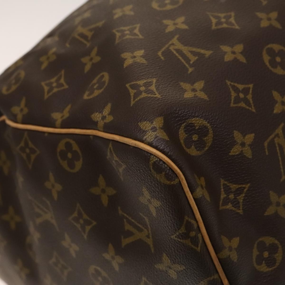 Louis Vuitton Keepall Bag Monogram Canvas Brown Canvas Bag