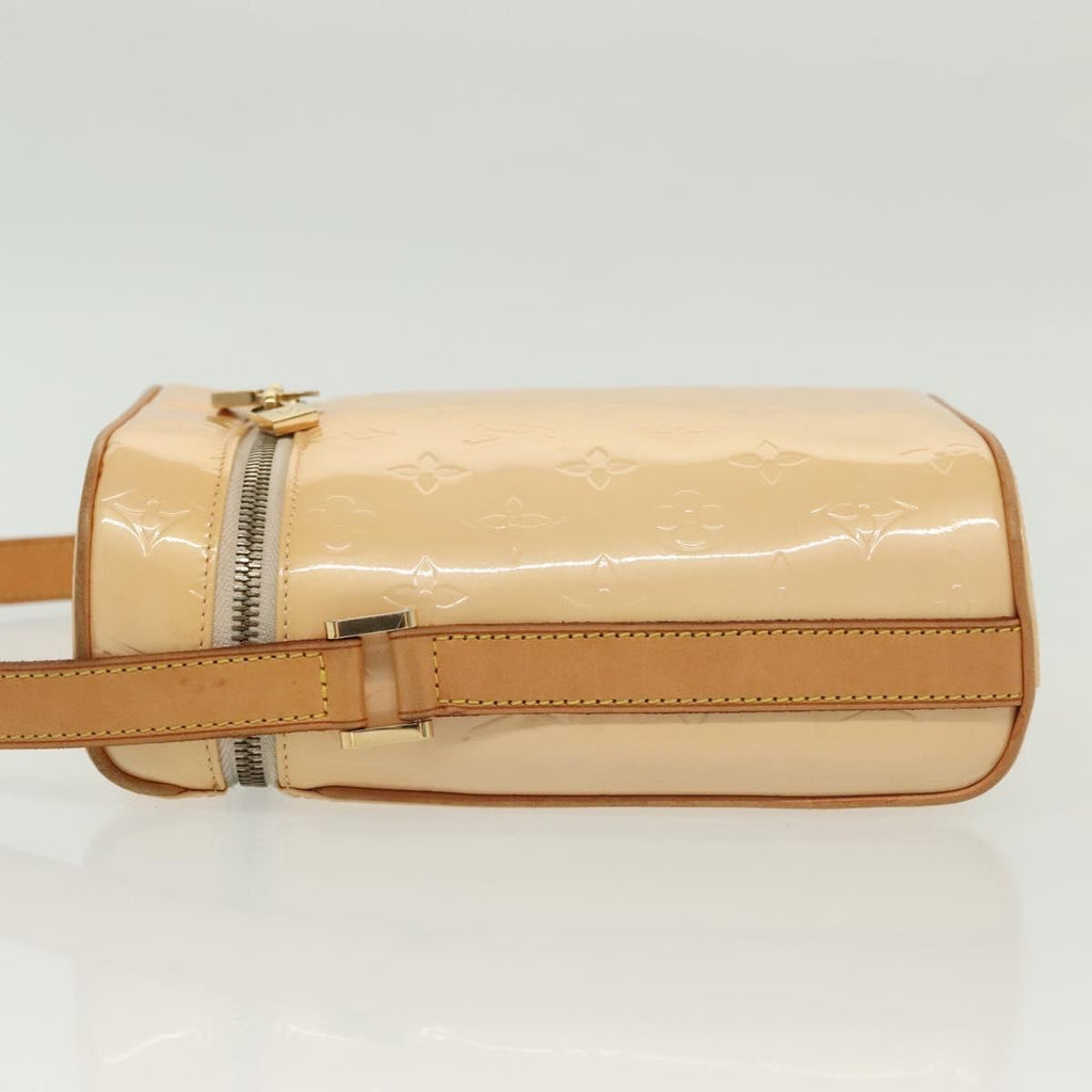 Louis Vuitton Sullivan Handbag Monogram Vernis Pink Patent_Leather Shoulder Bag