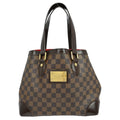 Louis Vuitton Hampstead Handbag Damier Brown Canvas Tote Bag