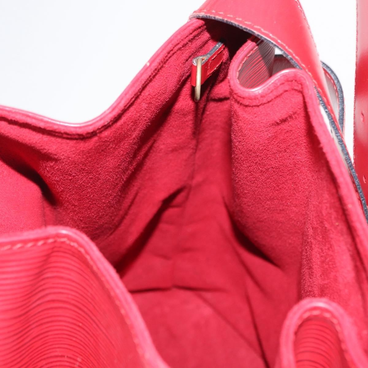 Louis Vuitton Vintage Sac D'epaule Handbag Epi Leather Red Leather Shoulder Bag