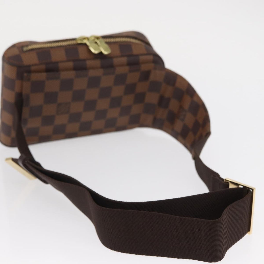 Louis Vuitton Geronimos Waist Bag Damier Brown Canvas Shoulder Bag