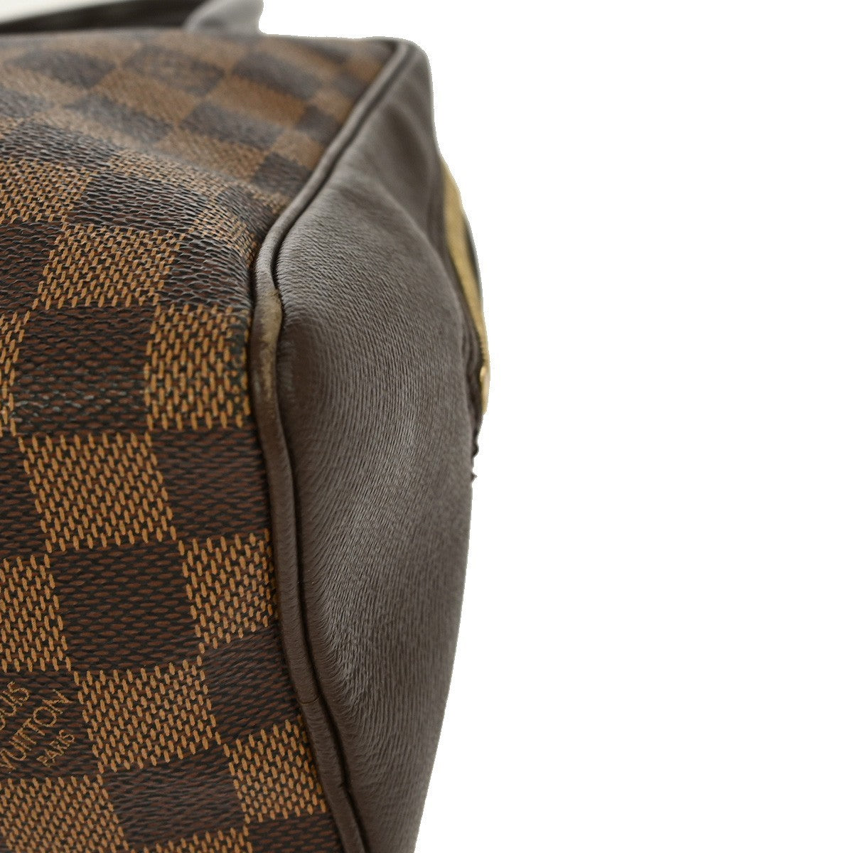 Louis Vuitton Brera Handbag Damier Brown Canvas Handbag