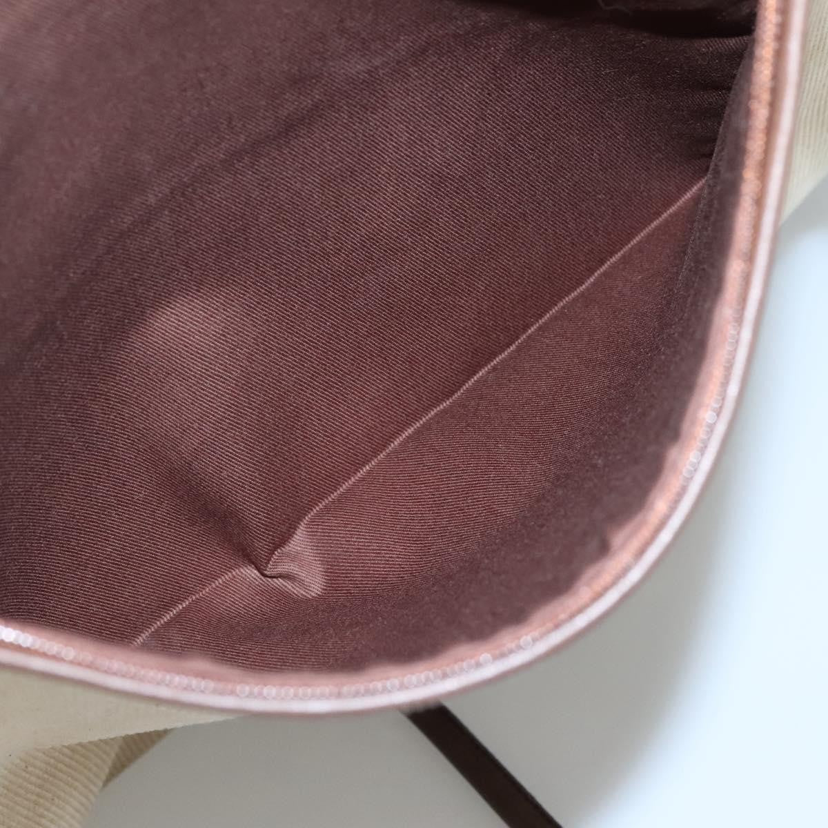 Burberry Blue Label Shoulder Bag Velvet Beige Velvet Shoulder Bag