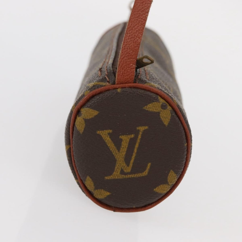 Louis Vuitton Papillon Pochette Monogram Canvas Brown Canvas Clutche & Pouche Bag