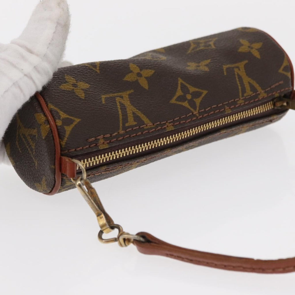 Louis Vuitton Papillon Pochette Monogram Canvas Brown Canvas Clutche & Pouche Bag