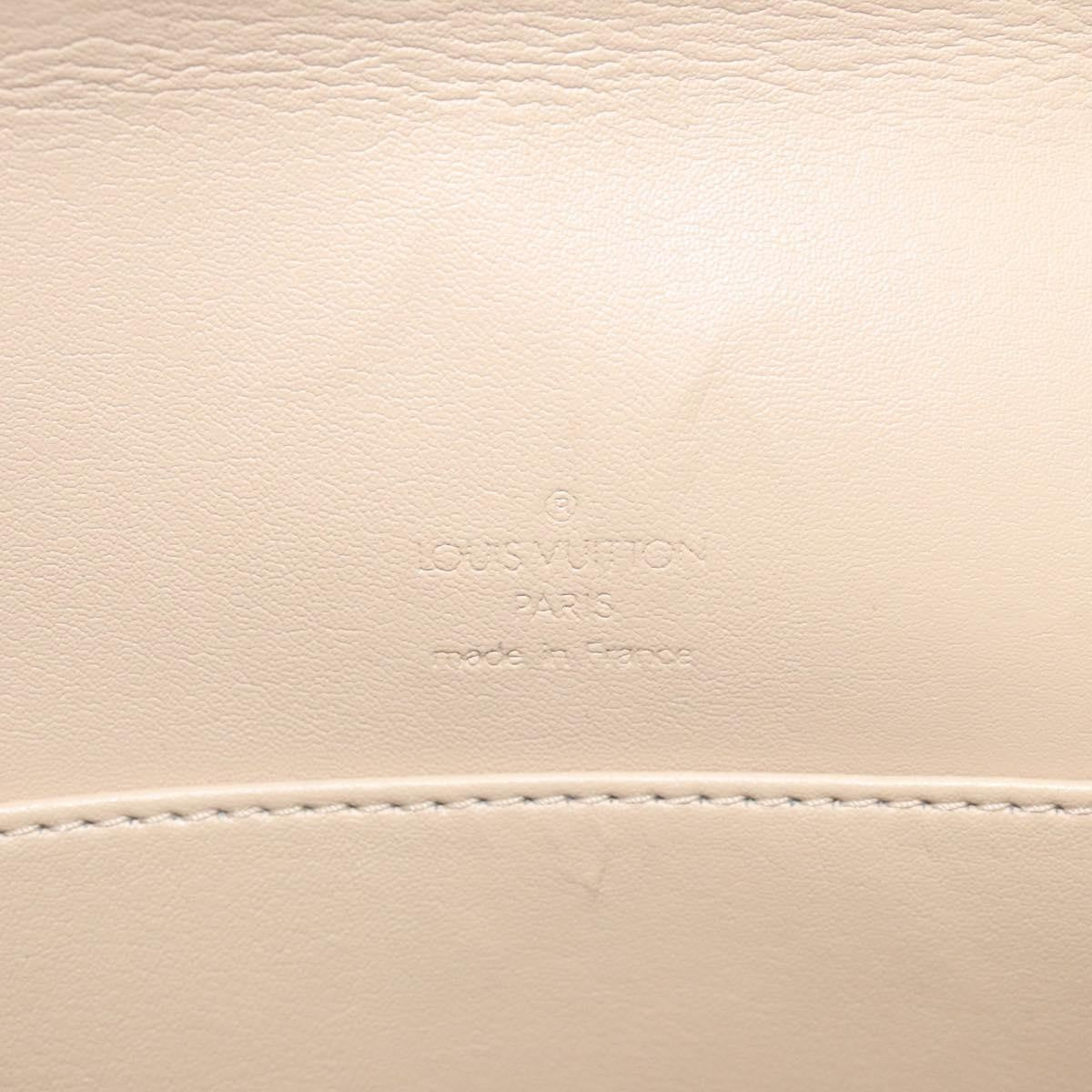 Louis Vuitton Thompson Street Handbag Monogram Vernis Beige Patent_Leather Bag