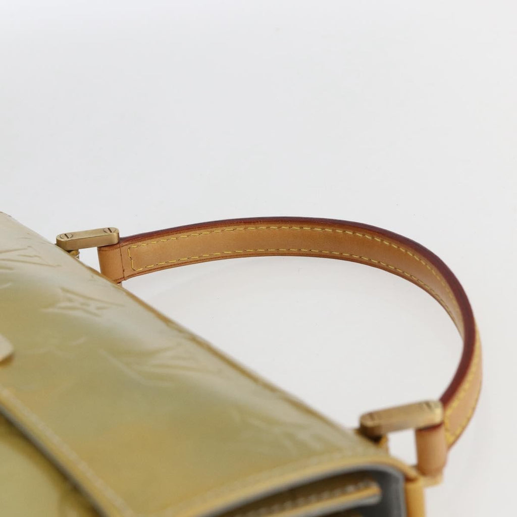 Louis Vuitton Spring Street Nm Handbag Patent Leather Gray Patent_Leather Handbag